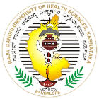 Rajiv Gandhi University of Health Sciences (RGUHS) logo – affiliating university for Mallige College of Pharmacy